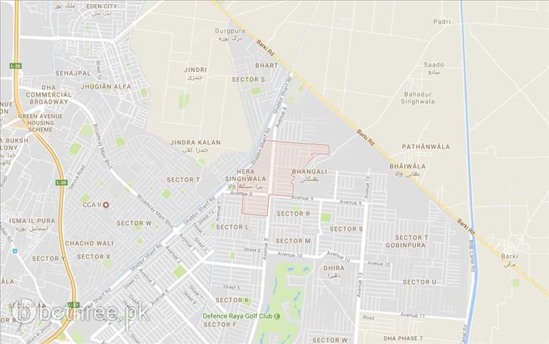 22 Marla Corner Plot for sale in DHA Phase 6 by Lahore Askari Marketing