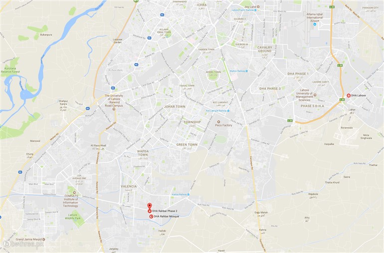 Lahore Properties offers 10 Marla Plot in DHA 11 Rahbar 