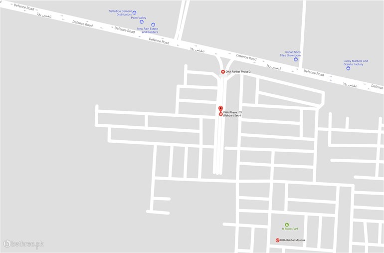 5 Marla Plot of Best Location for sale in DHA Rehbar Phase 11 Plot No 32