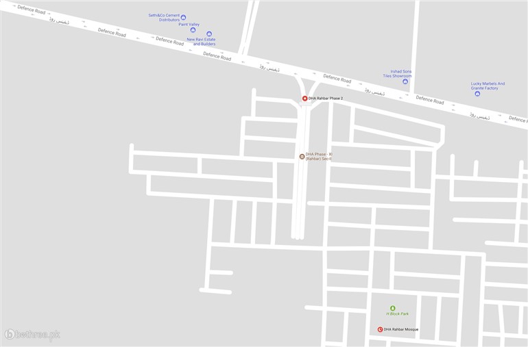 8 Marla Commercial Plot in DHA Rahbar Phase 1 is for Sale.