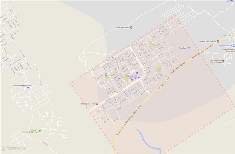 Benchmark Realty offers 1 Kanal Plot in F-17