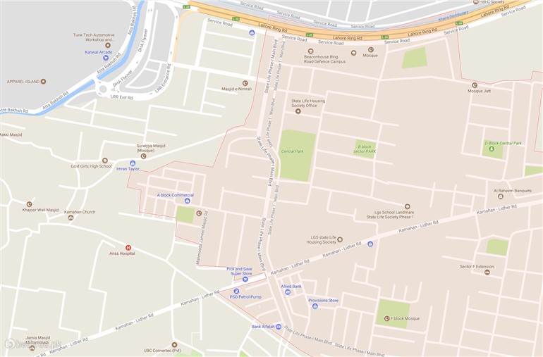 10 Marla Plot for sale in State Life Housing Society Lahore