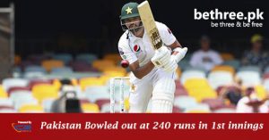 Pakistan vs Australia 1st test match